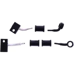 Bremsschlauch Stahlflex Kit Anschluss schwarz 2 - teilig passend für: Honda CBR 7576068
