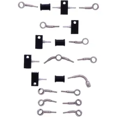 Bremsschlauch Stahlflex Kit Anschluss silber 10 - teilig passend für: Honda CBR