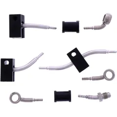 Bremsschlauch Stahlflex Kit Anschluss silber 4 - teilig passend für: Honda CBR 7576071