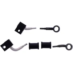Bremsschlauch Stahlflex Kit Anschluss schwarz 2 - teilig passend für: Honda CBR 7576078