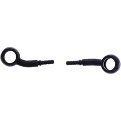 Bremsschlauch Stahlflex Kit Anschluss schwarz 1TLG passend für: Honda MSX