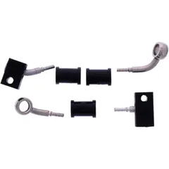Bremsschlauch Stahlflex Kit Anschluss silber 2 - teilig passend für: Kawasaki Vulcan 7576102
