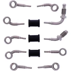 Bremsschlauch Stahlflex Kit für Motorräder 5-teilig