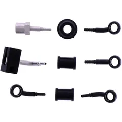 Bremsschlauch Stahlflex Kit 3-teilig schwarz