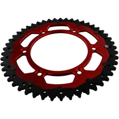 Kettenrad Dual 49Z Teilung 520 rot ZF Alternative: 7582487 passend für: Honda CRF, CR, XR
