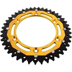 Kettenrad Dual 43Z Teilung 520 gold ZF für Motorräder