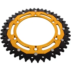 ZF Dual Kettenrad 44Z Teilung 520 gold für Motorräder