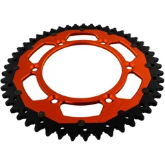 Kettenrad Dual 49Z Teilung 520 orange ZF Alternative: 7582537 passend für: Husqvarna FE, FC, TE