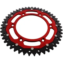Kettenrad Dual 47Z Teilung 520 rot ZF Innendurchmesser 125 Lochkreis 152 passend für: Beta RR, Xtrainer, RX