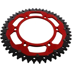 Kettenrad Dual 49Z Teilung 520 rot ZF Innendurchmesser 125 Lochkreis 152 passend für: Beta RR, Xtrainer, RX