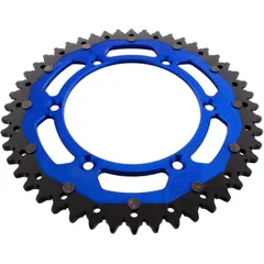 Kettenrad Dual 48Z Teilung 520 blau ZF Innendurchmesser 130 Lochkreis 150 passend für: Fantic XEF, XX, XXF