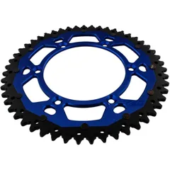 Kettenrad Dual 51Z Teilung 520 blau ZF Innendurchmesser 130 Lochkreis 150 passend für: Fantic XEF, XX, XXF