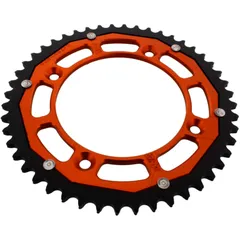 Kettenrad Dual 48Z Teilung 428 orange ZF Innendurchmesser 110 Lochkreis 132 passend für: KTM SX