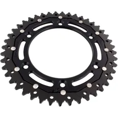 Kettenrad Dual 44Z Teilung 520 schwarz ZF Innendurchmesser 125 Lochkreis 150 passend für: Husqvarna FE, FC, TE
