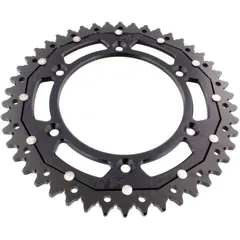 Kettenrad Dual 46Z Teilung 520 schwarz ZF Innendurchmesser 125 Lochkreis 150 passend für: Husqvarna FE, FC, TE