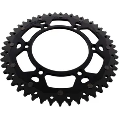 Rear sprocket dual 50 tooth pitch 520 black ZF inner diameter 125 bolt spacing 150 for: Husqvarna FE, FC, TE