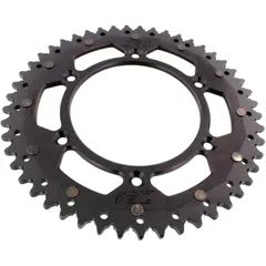 Kettenrad Dual 49Z Teilung 520 schwarz ZF Innendurchmesser 125 Lochkreis 153 passend für: Honda CRF, CR, XR