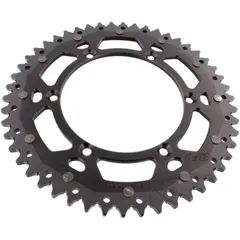 Kettenrad Dual 50Z Teilung 520 schwarz ZF Innendurchmesser 134 Lochkreis 150 passend für: Kawasaki KX, KLX, KDX