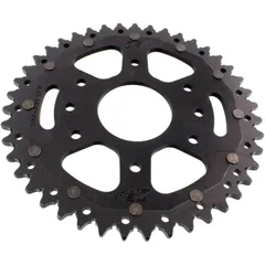 Kettenrad Dual 43Z Teilung 520 schwarz ZF Innendurchmesser 063 Lochkreis 110 passend für: Husqvarna Svartpilen, Vitpilen, SM