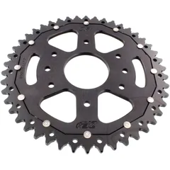 Kettenrad Dual 46Z Teilung 520 schwarz ZF Innendurchmesser 063 Lochkreis 110 passend für: Husqvarna Svartpilen, Vitpilen, SM
