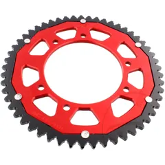 Kettenrad Dual 53Z Teilung 420 rot ZF Innendurchmesser 105 Lochkreis 125 passend für: Derbi Senda