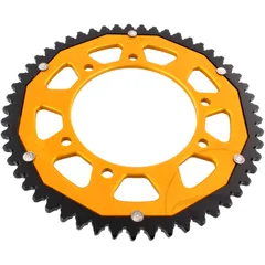 Kettenrad Dual 53Z Teilung 420 gold ZF Innendurchmesser 105 Lochkreis 125 passend für: Derbi Senda