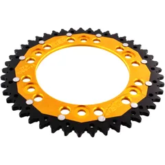 Kettenrad Dual 45Z Teilung 520 gold ZF Innendurchmesser 134 Lochkreis 160 passend für: Honda CBR, VTR