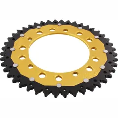 Rear sprocket dua 44 tooth pitch 520 gold ZFD179344GLD
