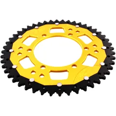 Kettenrad Dual 48Z Teilung 520 gold ZF Innendurchmesser 106 Lochkreis 125 passend für: Triumph Bonneville, Daytona, Street Scrambler