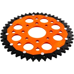 Kettenrad Dual 45Z Teilung 520 orange ZF Innendurchmesser 058 Lochkreis 090 passend für: KTM Duke