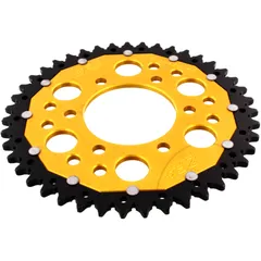Kettenrad Dual 43Z Teilung 520 gold ZF Alternative: 7582736 passend für: Kawasaki Z, ZX - 6R, KLE