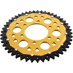 Kettenrad Dual 47Z Teilung 520 gold ZF Alternative: 7582739 passend für: Kawasaki Z, ZX - 6R, KLE