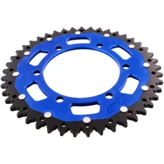 Kettenrad Dual 45Z Teilung 520 blau ZF Innendurchmesser 110 Lochkreis 130 passend für: Kawasaki Ninja, GPZ, Z