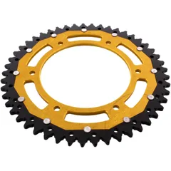 Kettenrad Dual 49Z Teilung 520 gold ZF Innendurchmesser 136 Lochkreis 160 passend für: BMW F 650, G