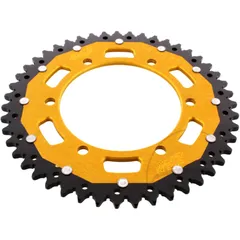 Dual Kettenrad 47 Zähne 520 Teilung gold für: ZF