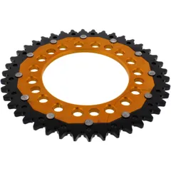 Kettenrad Dual 42Z Teilung 525 gold ZF Innendurchmesser 112 Lochkreis 138 passend für: Honda CB, CBF, CBR