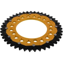 Kettenrad Dual 43Z Teilung 525 gold ZF Alternative: 7582730 passend für: Honda CB, CBF, CBR