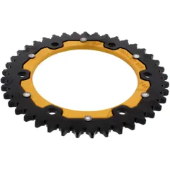 Kettenrad Dual 41Z Teilung 525 gold ZF Innendurchmesser 134 Lochkreis 160 passend für: Honda CBR
