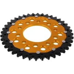 Kettenrad Dual 40Z Teilung 525 gold ZF Innendurchmesser 080 Lochkreis 110 passend für: Honda CB, VT, XRV
