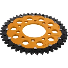 Kettenrad Dual 44Z Teilung 525 gold ZF Innendurchmesser 080 Lochkreis 110 passend für: Honda CB, VT, XRV