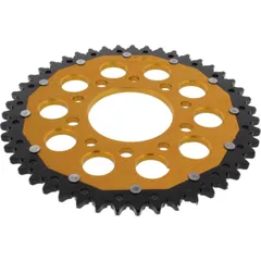 Rear sprocket dual 47 tooth pitch 525 gold ZFD133247GLD