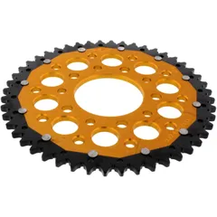 Kettenrad Dual 48Z Teilung 525 gold ZF Innendurchmesser 080 Lochkreis 110 passend für: Honda CB, VT, XRV