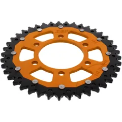 Kettenrad Dual 41Z Teilung 525 gold ZF Innendurchmesser 080 Lochkreis 104 passend für: Kawasaki Z, ZX - 10R, KLZ