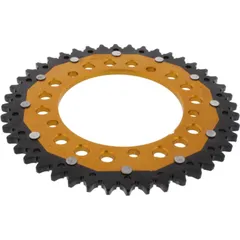 Rear sprocket dual 44 tooth pitch 525 gold ZFD179244GLD