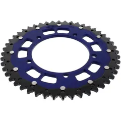 Kettenrad Dual 48Z Teilung 525 blau ZF Innendurchmesser 120 Lochkreis 140 passend für: Triumph Bonneville, Thruxton, Scrambler