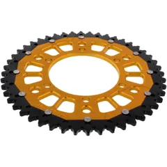 Kettenrad Dual 48Z Teilung 525 gold ZF Innendurchmesser 106 Lochkreis 125 passend für: Triumph Tiger, Street Triple, Bonneville