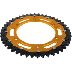 Kettenrad Dual 46Z Teilung 525 gold ZF Innendurchmesser 130 Lochkreis 150 passend für: Honda XL