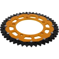 Rear sprocket dual 45 tooth pitch 525 gold ZF inner diameter 110 bolt spacing 130. 8 for: BMW S