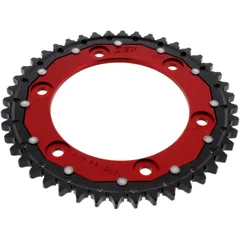 Kettenrad Dual 44Z Teilung 530 rot ZF Innendurchmesser 134 Lochkreis 160 passend für: Honda CBR, VTR