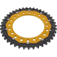 Rear sprocket dual 41 tooth pitch 530 gold ZFD180041GLD
